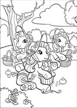 coloring page My little pony